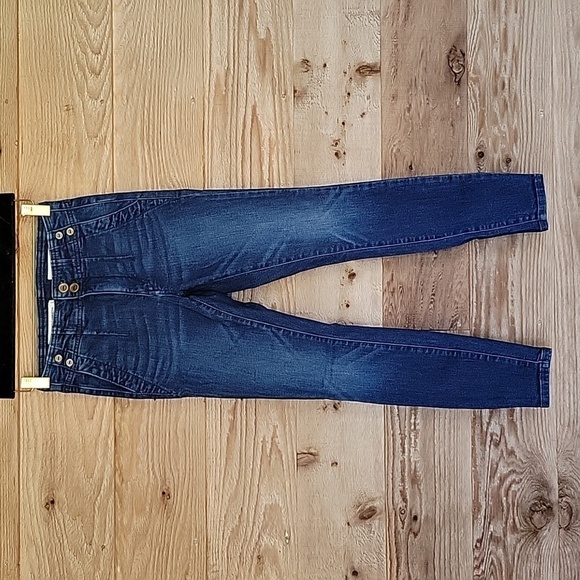 Pilcro and the Letterpress Denim - Pilcro and the Letterpress by Anthropologie Size 25 High-rise Skinny Jeans